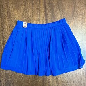 NWT, size XS, Hollister electric blue miniskirt.